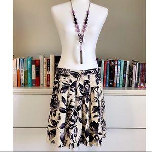 |Cabi | Pleated Floral Skirt